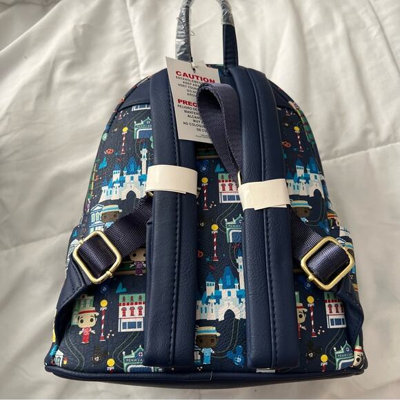 Loungefly Disney Dapper Dans Mini Backpack NWT - Picture 3 of 5